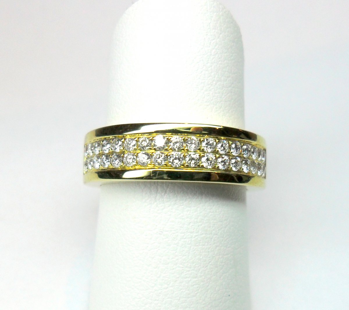 2 Rij Pavering met 34-0.55crt Diamant